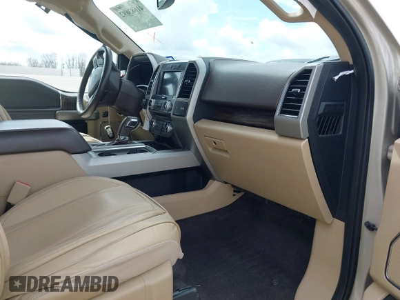 2018 Ford F-150 XL with VIN 1FTEW1E57JKC06727, listed as a IAAI auction lot 41683692 with 125,556 mi miles and . Bid and sale history available at DreamBid. Image 5.