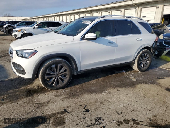 2021 Mercedes-Benz GLE 350 with VIN 4JGFB4KB5MA410086, listed as a Copart auction lot 88860435 with 19,787 mi miles and Salvage title. Bid and sale history available at DreamBid. Image 1.