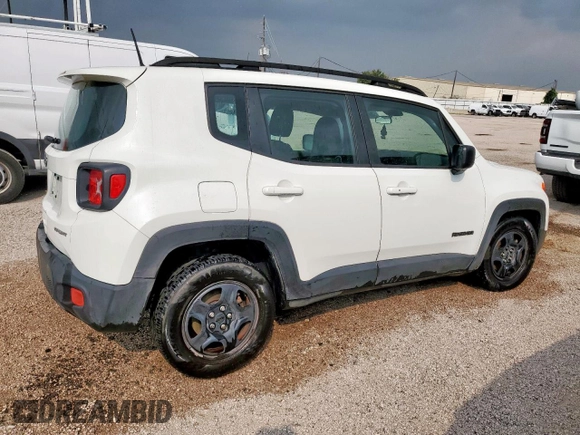 2018 Jeep Renegade Sport with VIN ZACCJAAB9JPG92979, listed as a Copart auction lot 57781935 with 117,095 mi miles and Clean title. Bid and sale history available at DreamBid. Image 3.