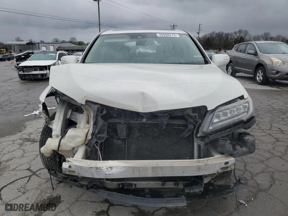 2017 Acura RDX w/Advance Pkg with VIN 5J8TB4H74HL002040, listed as a Copart auction lot 49998215 with 0 mi miles and Salvage Title. Bid and sale history available at carsss.com. Image 5.