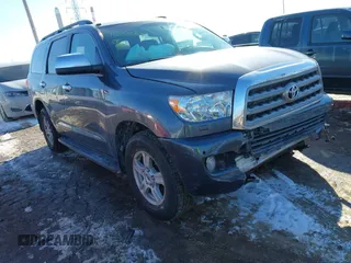 2008 Toyota Sequoia Limited with VIN 5TDBY68A08S001496, listed as a IAAI auction lot 41642803 with 221,835 mi miles and . Bid and sale history available at DreamBid. Image 1.