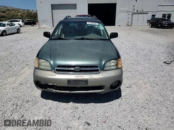 2002 Subaru Legacy Outback L.L. Bean with VIN 4S3BH806527610670, listed as a Copart auction lot 61480495 with 269,829 mi miles and Salvage title. Bid and sale history available at DreamBid. Image 14.