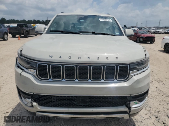2022 Jeep Wagoneer Series III with VIN 1C4SJVDT9NS212446, listed as a Copart auction lot 55009165 with 61,788 mi miles and Salvage Title. Bid and sale history available at DreamBid. Image 5.