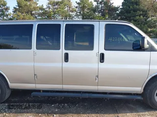 2011 Chevrolet Express Passenger 1LT with VIN 1GAZG1FG1B1119792, listed as a IAAI auction lot 42206603 with 137,634 mi miles and . Bid and sale history available at DreamBid. Image 13.