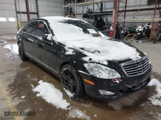 2007 Mercedes-Benz S-Class 5.5L V8 with VIN WDDNG86X47A130135, listed as a IAAI auction lot 41622722 with 125,921 mi miles. Bid and sale history available at carsss.com. Image 1.
