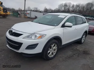 2012 Mazda CX-9 Touring with VIN JM3TB2CA0C0350196, listed as a IAAI auction lot 42005485 with 205,748 mi miles. Bid and sale history available at carsss.com. Image 2.