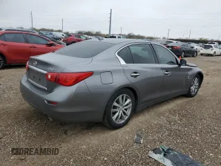 2014 Infiniti Q50 Hybrid Sport with VIN JN1AV7AP9EM691347, listed as a Copart auction lot 84861304 with Not Provided miles and Salvage Title. Bid and sale history available at carsss.com. Image 3.