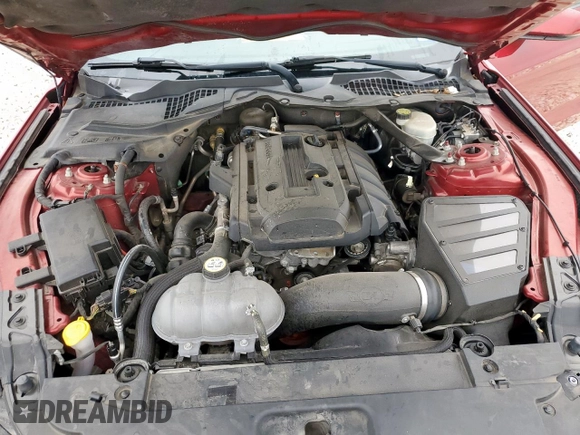 2015 Ford Mustang EcoBoost Premium with VIN 1FATP8UH5F5380428, listed as a Copart auction lot 58417675 with 91,201 mi miles and Salvage title. Bid and sale history available at DreamBid. Image 11.