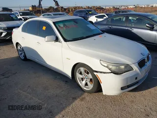 2008 BMW 5 Series 528i with VIN WBANU53558CT19352, listed as a IAAI auction lot 41725065 with Not Provided miles and . Bid and sale history available at carsss.com. Image 1.