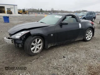 2005 Nissan 350Z Touring with VIN JN1AZ36A15M750103, listed as a Copart auction lot 44375825 with 184,550 mi miles and Salvage Title. Bid and sale history available at carsss.com. Image 1.