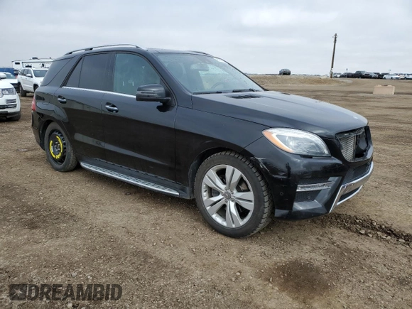 2014 Mercedes-Benz M 350 with VIN 4JGDA2EB9EA308480, listed as a Copart auction lot 49251015 with 126,542 mi miles and Salvage Title. Bid and sale history available at DreamBid. Image 4.