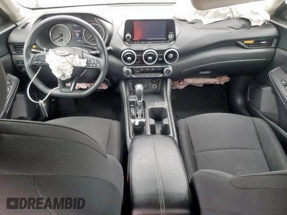 2024 Nissan Sentra S with VIN 3N1AB8BV5RY278923, listed as a Copart auction lot 58967085 with 74,105 mi miles and Salvage title. Bid and sale history available at DreamBid. Image 8.