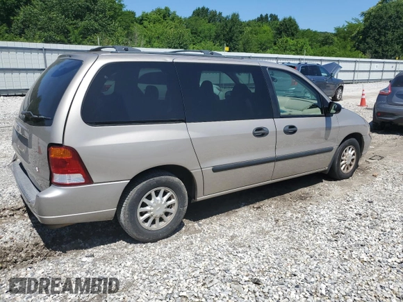 2002 Ford Windstar LX with VIN 2FMZA51492BB03109, listed as a Copart auction lot 61810345 with 100,957 mi miles and Clean title. Bid and sale history available at DreamBid. Image 3.