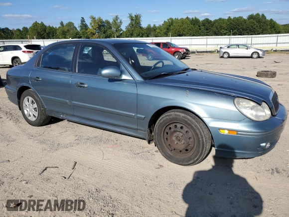 2005 Hyundai Sonata GL with VIN KMHWF25H35A114297, listed as a Copart auction lot 70323284 with 163,375 mi miles and Salvage Title. Bid and sale history available at carsss.com. Image 4.