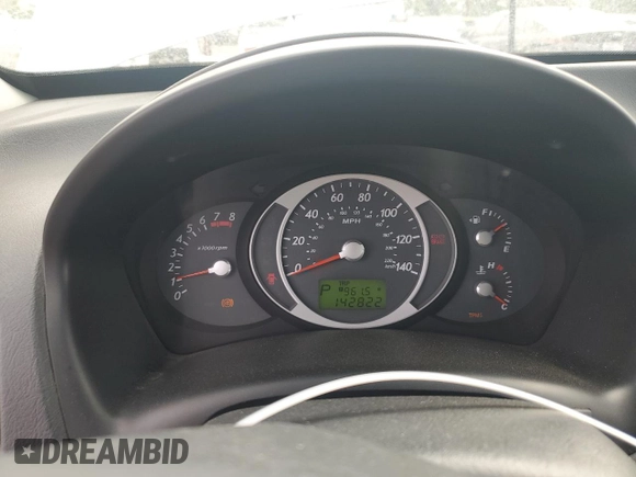 2008 Hyundai Tucson SE with VIN KM8JN72D98U843161, listed as a Copart auction lot 71192824 with 142,822 mi miles and Salvage Title. Bid and sale history available at carsss.com. Image 9.