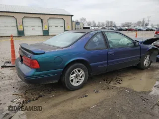 1996 Ford Thunderbird LX with VIN 1FALP6244TH118429, listed as a Copart auction lot 47677935 with 167,726 mi miles and Salvage Title. Bid and sale history available at carsss.com. Image 3.