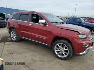 2015 Jeep Grand Cherokee Summit with VIN 1C4RJFJM3FC118513, listed as a Copart auction lot 73327674 with 154,416 mi miles and Clean Title. Bid and sale history available at carsss.com. Image 4.