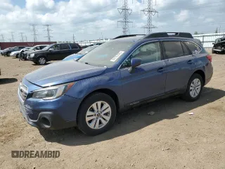 2019 Subaru Outback Premium with VIN 4S4BSAFC1K3345254, listed as a Copart auction lot 56785595 with 91,820 mi miles and Salvage title. Bid and sale history available at DreamBid. Image 1.