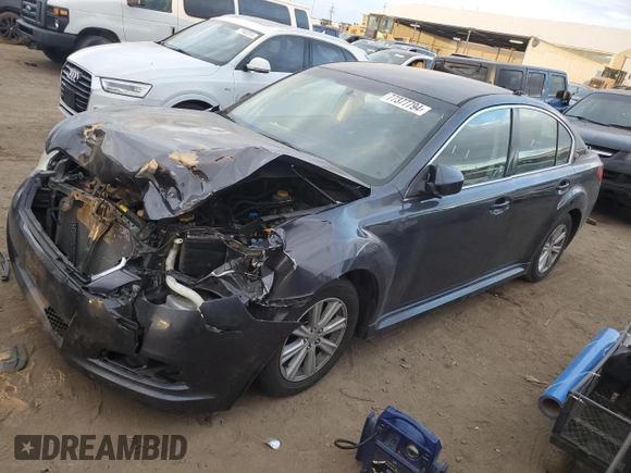 2011 Subaru Legacy Premium with VIN 4S3BMBF66B3216652, listed as a Copart auction lot 77377794 with Not provided miles and Salvage title. Bid and sale history available at DreamBid. Image 1.