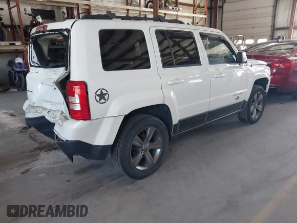 2014 Jeep Patriot Latitude with VIN 1C4NJRFB1ED687912, listed as a IAAI auction lot 42577920 with 150,327 mi miles and . Bid and sale history available at DreamBid. Image 4.
