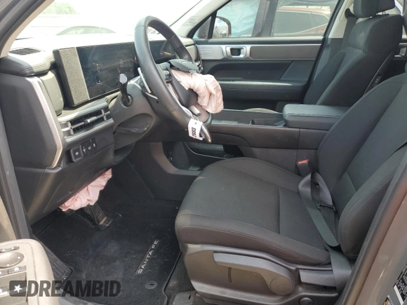 2024 Hyundai Santa Fe SE z VIN 5NMP14GL2RH041729, wystawiony jako Copart lot #55263625 z przebiegiem 6 387 mil mil oraz Szkoda całkowita • Salvage title. Historia ofert i sprzedaży dostępna na DreamBid. Obrazek 7.