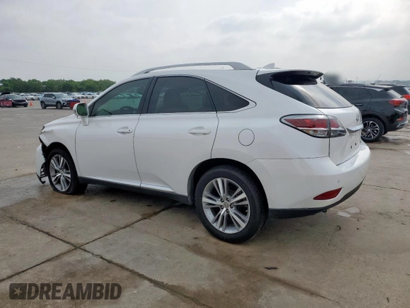 2015 Lexus RX 350 with VIN 2T2ZK1BA0FC174626, listed as a Copart auction lot 57313965 with 97,865 mi miles and Salvage title. Bid and sale history available at DreamBid. Image 2.