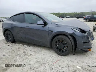 2021 Tesla Model Y Long Range z VIN 5YJYGDEE0MF254020, wystawiony jako Copart lot #51666865 z przebiegiem 25 805 mil mil oraz Szkody całkowita. Historia ofert i sprzedaży dostępna na DreamBid. Obrazek 4.