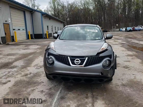 2014 Nissan Juke S with VIN JN8AF5MV4ET482519, listed as a Copart auction lot 52972395 with 54,412 mi miles and Salvage Title. Bid and sale history available at carsss.com. Image 14.