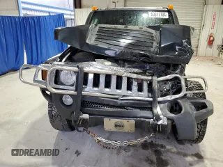 2006 Hummer H3 with VIN 5GTDN136768115805, listed as a Copart auction lot 83317704 with 119,172 mi miles and Salvage Title. Bid and sale history available at DreamBid. Image 5.
