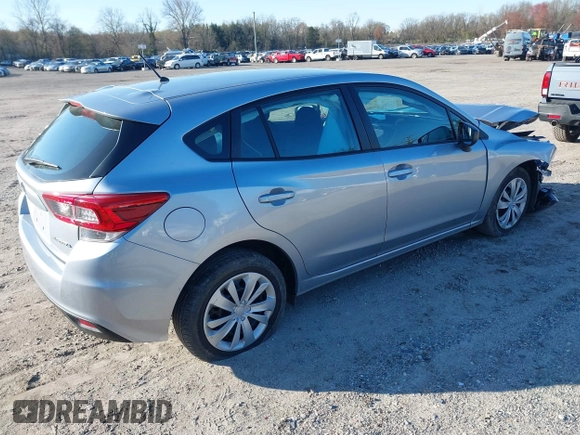 2023 Subaru Impreza with VIN 4S3GTAB61P3721028, listed as a IAAI auction lot 41989168 with 13,274 mi miles and . Bid and sale history available at DreamBid. Image 4.