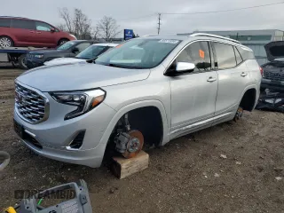 2019 GMC Terrain Denali with VIN 3GKALXEX5KL100969, listed as a Copart auction lot 86571894 with 81,130 mi miles and Salvage Title. Bid and sale history available at carsss.com. Image 1.