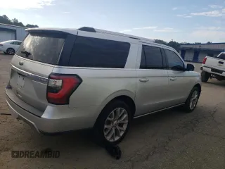 2018 Ford Expedition Max Limited z VIN 1FMJK1KT9JEA56014, wystawiony jako Copart lot #86187264 z przebiegiem 119 209 mil mil oraz Szkody całkowita. Historia ofert i sprzedaży dostępna na DreamBid. Obrazek 3.