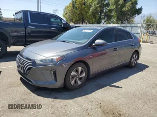 2017 Hyundai Ioniq SEL z VIN KMHC75LC4HU049746, wystawiony jako Copart lot #58510335 z przebiegiem 124 565 mil mil oraz Szkoda całkowita • Salvage title. Historia ofert i sprzedaży dostępna na DreamBid. Obrazek 1.