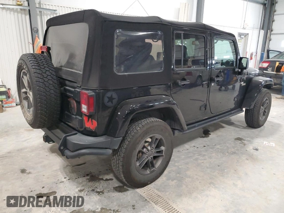 2018 Jeep Wrangler JK Unlimited Sport S with VIN 1C4HJWDG2JL840369, listed as a Copart auction lot 85749804 with 63,658 mi miles and Clean Title. Bid and sale history available at carsss.com. Image 3.