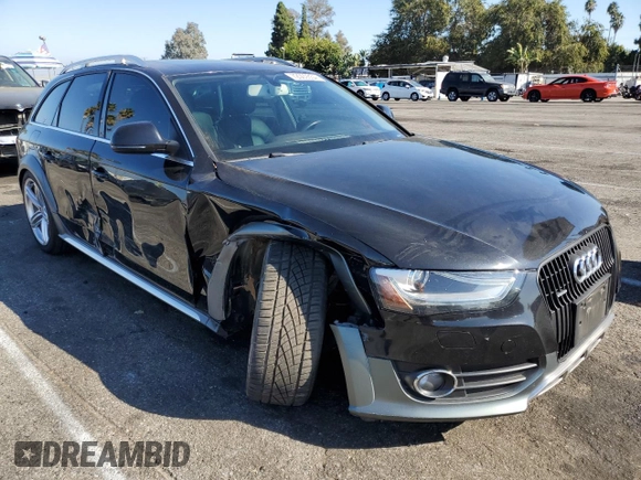2014 Audi allroad Premium Plus with VIN WA1UFAFL4EA131340, listed as a Copart auction lot 72009354 with 55,120 mi miles and Salvage Title. Bid and sale history available at carsss.com. Image 4.