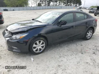 2018 Mazda 3 Sport with VIN 3MZBN1U75JM166548, listed as a Copart auction lot 50704795 with 130,342 mi miles and Salvage Title. Bid and sale history available at DreamBid. Image 1.