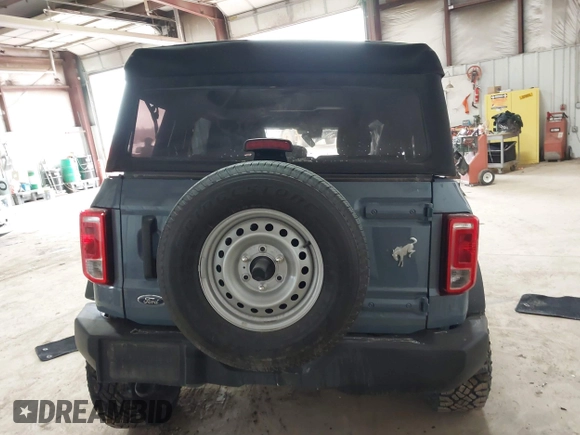 2023 Ford Bronco with VIN 1FMDE5BH2PLB16114, listed as a IAAI auction lot 41392107 with 37,400 mi miles and . Bid and sale history available at DreamBid. Image 16.