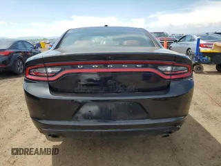 2019 Dodge Charger Police with VIN 2C3CDXKT5KH577191, listed as a Copart auction lot 56551635 with 51,024 mi miles and Salvage title. Bid and sale history available at DreamBid. Image 6.