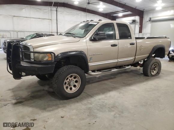 2004 Dodge Ram 3500 SLT with VIN 3D7LU38C94G269705, listed as a Copart auction lot 73404074 with 177,657 mi miles and Salvage Title. Bid and sale history available at carsss.com. Image 1.