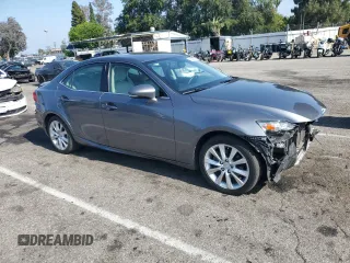 2014 Lexus IS 250 with VIN JTHBF1D23E5023743, listed as a Copart auction lot 59330575 with 70,866 mi miles and Salvage title. Bid and sale history available at DreamBid. Image 4.