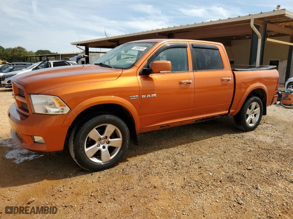 2010 Dodge Ram 1500 Laramie with VIN 1D7RV1CT2AS211183, listed as a Copart auction lot 71263474 with 170,974 mi miles and Salvage Title. Bid and sale history available at carsss.com. Image 1.