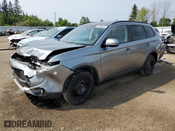 2015 Mitsubishi Outlander SE with VIN JA4JZ3AX8FZ600545, listed as a Copart auction lot 64548555 with 200,866 mi miles and Salvage title. Bid and sale history available at DreamBid. Image 1.