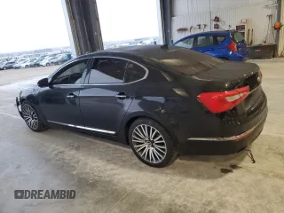 2014 Kia Cadenza Premium with VIN KNALN4D72E5128132, listed as a Copart auction lot 86681784 with 90,950 mi miles and Salvage Title. Bid and sale history available at carsss.com. Image 2.