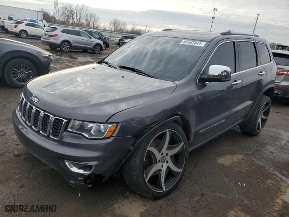 2018 Jeep Grand Cherokee Limited with VIN 1C4RJFBT3JC139621, listed as a Copart auction lot 86632344 with 69,184 mi miles and Salvage Title. Bid and sale history available at carsss.com. Image 1.