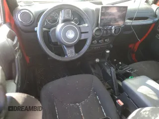 2017 Jeep Wrangler Sport with VIN 1C4AJWAGXHL515808, listed as a Copart auction lot 83845134 with Not Provided miles and Salvage Title. Bid and sale history available at DreamBid. Image 8.