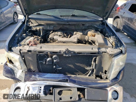 2012 Ford F-150 XL with VIN 1FTEX1CM7CFA40227, listed as a Copart auction lot 53335815 with 150,742 mi miles and Salvage Title. Bid and sale history available at DreamBid. Image 11.