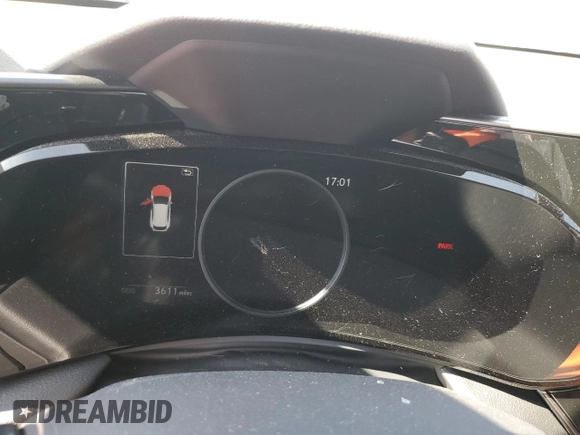2025 Lexus NX 350h Premium with VIN JTJGKCEZXS2046795, listed as a Copart auction lot 55152575 with 3,611 mi miles and Clean title. Bid and sale history available at DreamBid. Image 9.