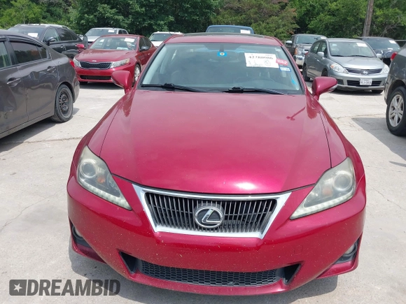2012 Lexus IS 250 with VIN JTHBF5C23C5170960, listed as a IAAI auction lot 42280086 with 163,501 mi miles and . Bid and sale history available at DreamBid. Image 12.