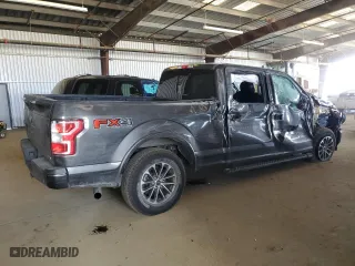 2020 Ford F-150 XL with VIN 1FTFW1E41LKF04298, listed as a Copart auction lot 48033795 with 42,952 mi miles and Salvage Title. Bid and sale history available at carsss.com. Image 3.