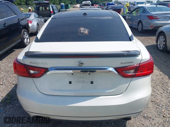 2017 Nissan Maxima S with VIN 1N4AA6APXHC371182, listed as a IAAI auction lot 42596000 with 159,710 mi miles and . Bid and sale history available at DreamBid. Image 16.